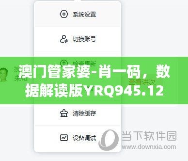 澳門(mén)管家婆-肖一碼，數(shù)據(jù)解讀版YRQ945.12星耀版