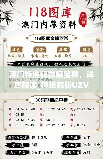 澳門特準(zhǔn)碼數(shù)據(jù)寶典，詳盡解讀_神級解析UZV444.11