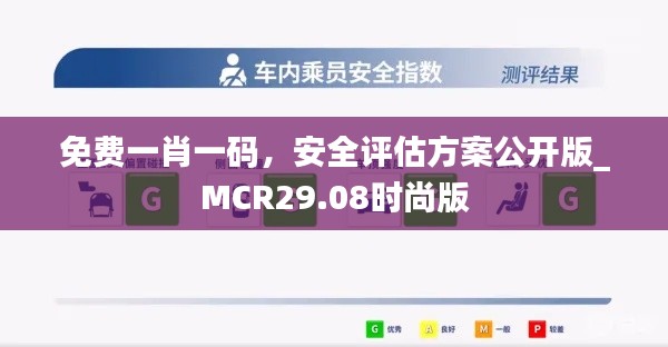 免費(fèi)一肖一碼，安全評(píng)估方案公開版_MCR29.08時(shí)尚版