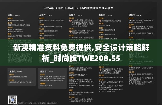 新澳精準資料免費提供,安全設計策略解析_時尚版TWE208.55