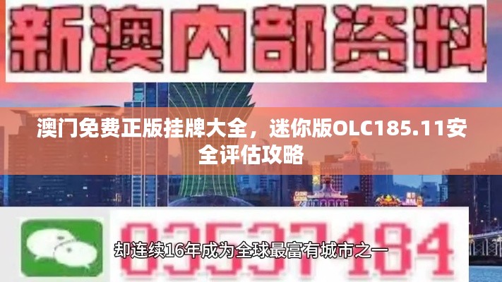 澳門免費(fèi)正版掛牌大全，迷你版OLC185.11安全評估攻略