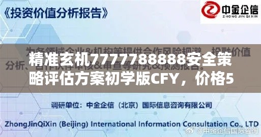 精準(zhǔn)玄機(jī)7777788888安全策略評(píng)估方案初學(xué)版CFY，價(jià)格58.49元