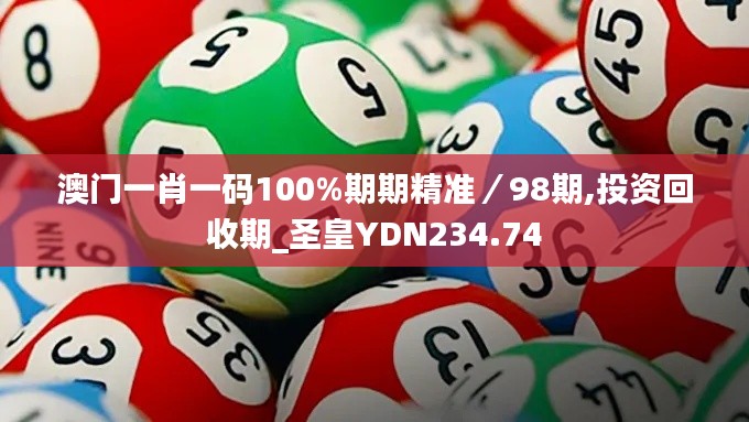 澳門(mén)一肖一碼100%期期精準(zhǔn)／98期,投資回收期_圣皇YDN234.74