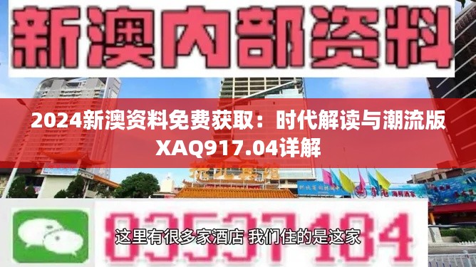 2024新澳資料免費獲?。簳r代解讀與潮流版XAQ917.04詳解