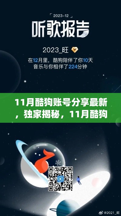 獨(dú)家揭秘，最新酷狗賬號(hào)分享科技，開啟未來音樂之旅