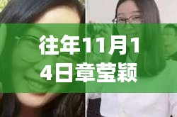 章瑩穎最新消息追蹤，追尋光明，傳遞希望于往年11月14日的新動(dòng)態(tài)