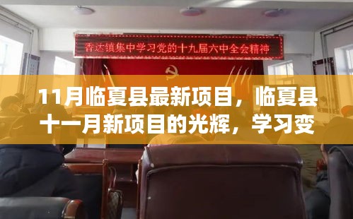 臨夏縣11月新項目點燃希望之火，學(xué)習(xí)變革，自信成就夢想的光輝