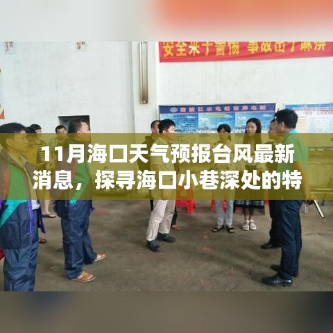 海口臺(tái)風(fēng)最新天氣預(yù)報(bào)與小巷特色小店探尋，臺(tái)風(fēng)天的別樣風(fēng)情