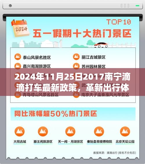 南寧滴滴打車新政革新出行體驗，智能出行革命的開啟（2024年11月25日）