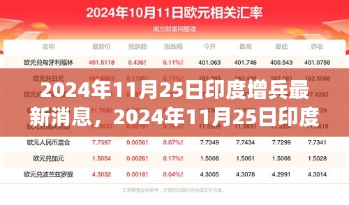 印度增兵動態(tài)深度解析與前沿觀察，最新消息及觀察分析（2024年11月25日）