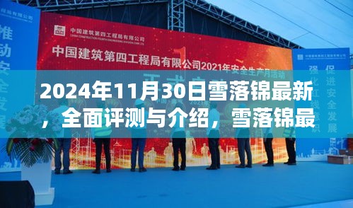 2024年11月30日雪落錦最新產(chǎn)品深度評測與體驗(yàn)報(bào)告