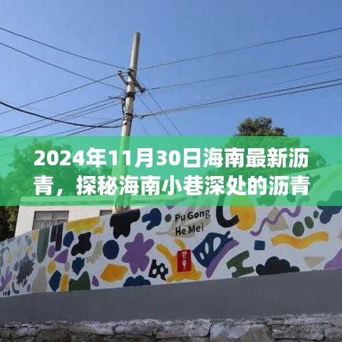 探秘海南小巷深處的瀝青秘境，一家隱藏版小店的傳奇故事（2024年11月30日海南最新瀝青資訊）
