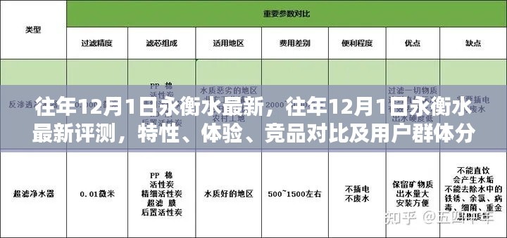 往年12月1日永衡水最新評測，特性、體驗(yàn)、競品對比及用戶群體深度解析