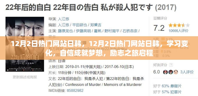 勵(lì)志之旅啟程，學(xué)習(xí)變化，自信成就夢(mèng)想，探索日韓熱門網(wǎng)站的新視界