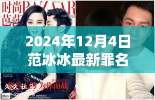 范冰冰最新罪名揭秘，光環(huán)背后的波折與影響分析（時間，2024年）