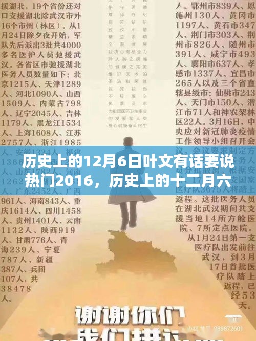 歷史上的12月6日葉文有話要說熱門2016，歷史上的十二月六日，葉文有話要說的熱門時刻——回顧2016年的重要瞬間