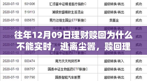 贖回理財之旅，探尋內心平靜與理財贖回的奧秘