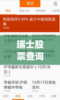 瑞士股票查詢(xún)指南，輕松掌握股市動(dòng)態(tài)
