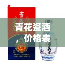 青花瓷酒，價格表與圖片全覽，不容錯過！