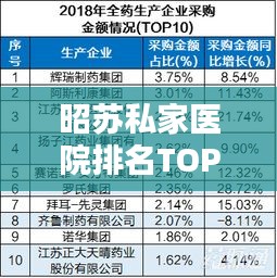 昭蘇私家醫(yī)院排名TOP10，權(quán)威榜單揭曉
