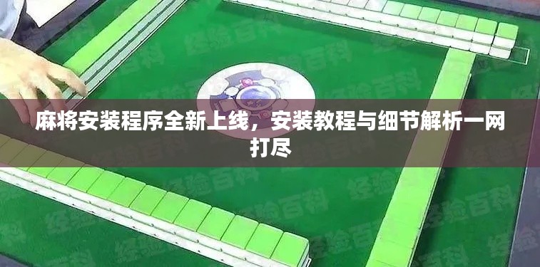 麻將安裝程序全新上線，安裝教程與細(xì)節(jié)解析一網(wǎng)打盡