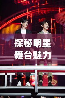 探秘明星舞臺魅力，神奇發(fā)言背后的秘密！