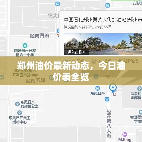 鄭州油價(jià)最新動態(tài)，今日油價(jià)表全覽