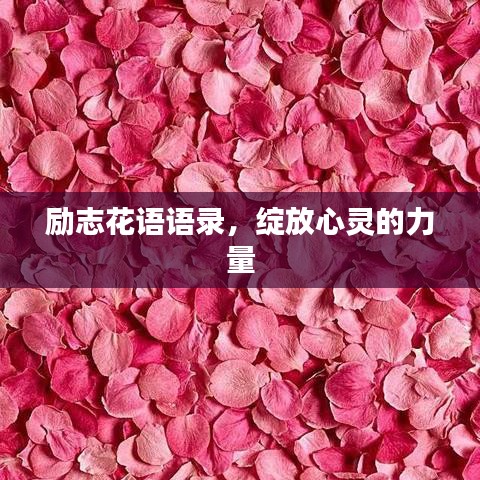 勵志花語語錄，綻放心靈的力量