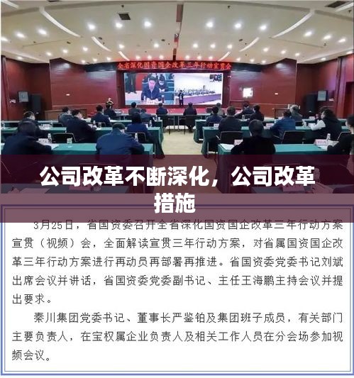 公司改革不斷深化，公司改革措施 