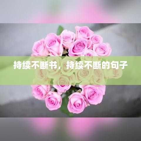 持續(xù)不斷書，持續(xù)不斷的句子 