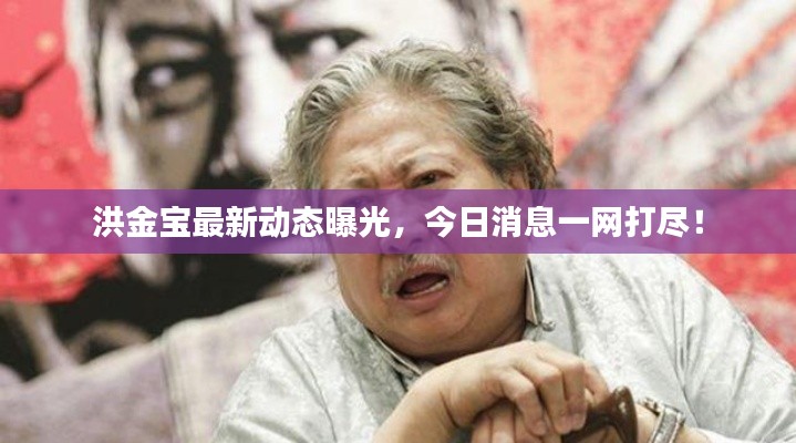 洪金寶最新動態(tài)曝光，今日消息一網(wǎng)打盡！