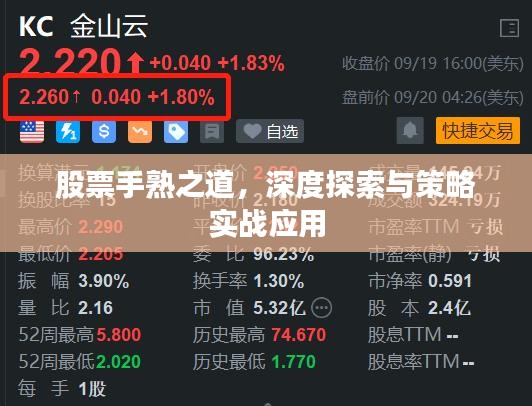 股票手熟之道，深度探索與策略實戰(zhàn)應(yīng)用