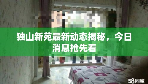 獨山新苑最新動態(tài)揭秘，今日消息搶先看
