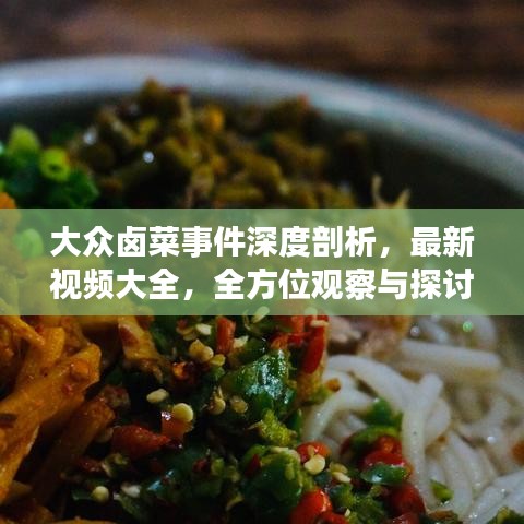 大眾鹵菜事件深度剖析，最新視頻大全，全方位觀察與探討