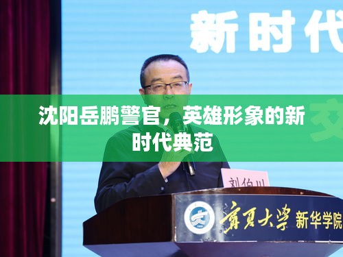 沈陽岳鵬警官，英雄形象的新時代典范