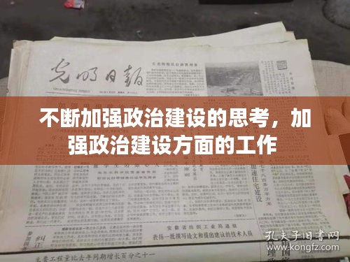 不斷加強政治建設的思考，加強政治建設方面的工作 