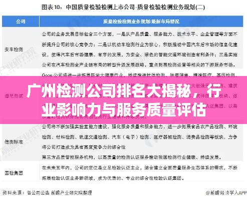 廣州檢測公司排名大揭秘，行業(yè)影響力與服務(wù)質(zhì)量評估